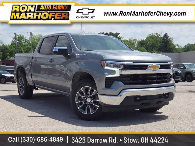 2026 Sterling Gray Metallic Chevrolet Silverado 1500 LT 4X4 Truck