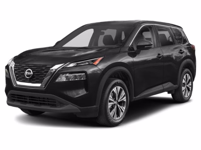 2023 Super Black Nissan Rogue SV AWD SUV