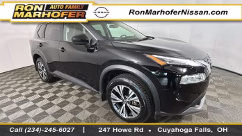 2023 Super Black Nissan Rogue SV AWD SUV