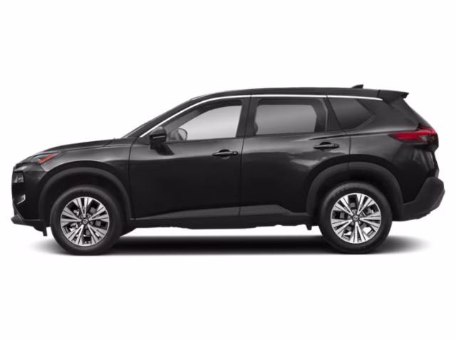 2023 Super Black Nissan Rogue SV AWD SUV