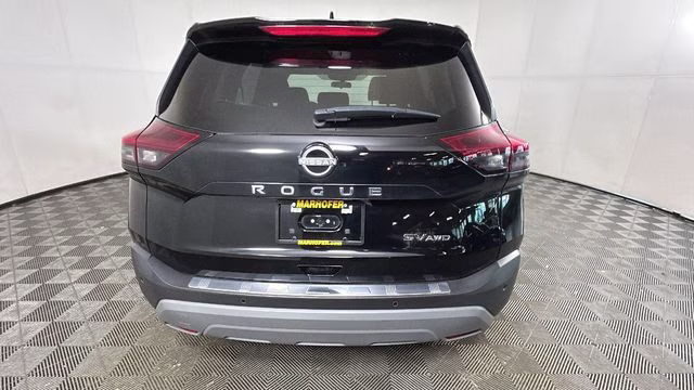 2023 Super Black Nissan Rogue SV AWD SUV