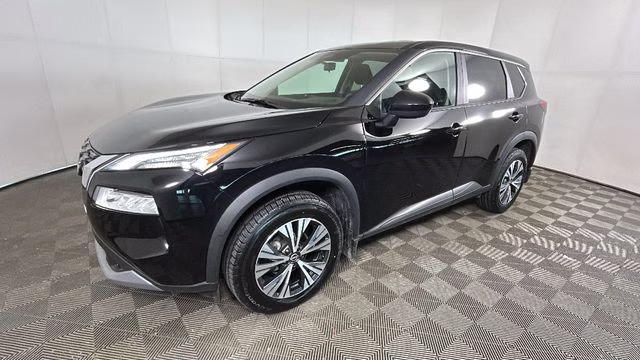 2023 Super Black Nissan Rogue SV AWD SUV