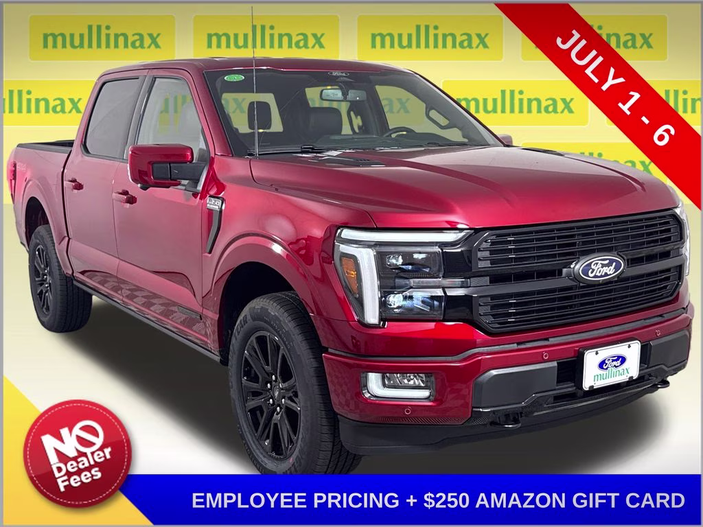 2026 Ruby Red Metallic Tinted Clearcoat Ford F-150 Platinum 4X4 Truck