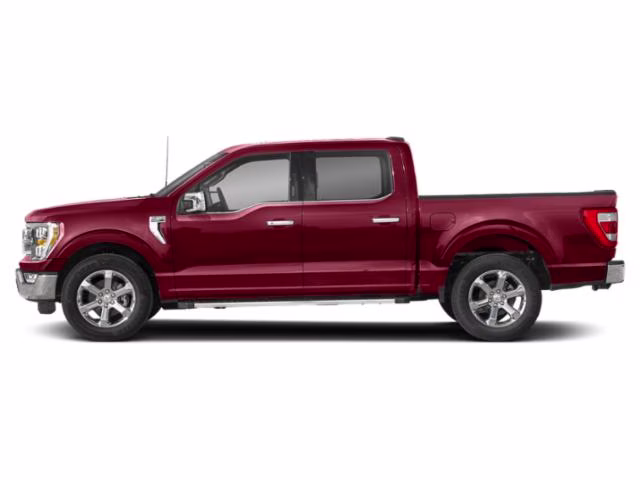 2023 Rapid Red Metallic Tinted Clearcoat Ford F-150 Lariat 4X4 Truck