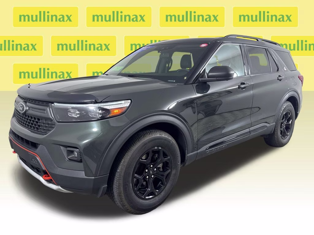 2023 Forged Green Metallic Ford Explorer Timberline 4X4 SUV