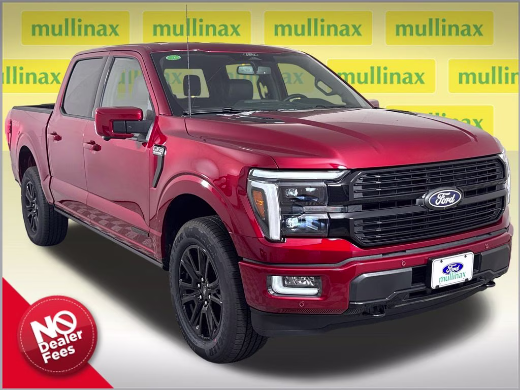 2026 Ruby Red Metallic Tinted Clearcoat Ford F-150 Platinum 4X4 Truck