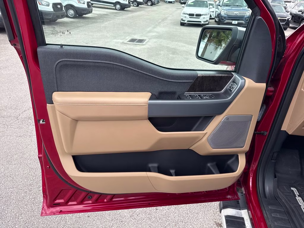 2023 Rapid Red Metallic Tinted Clearcoat Ford F-150 Lariat 4X4 Truck