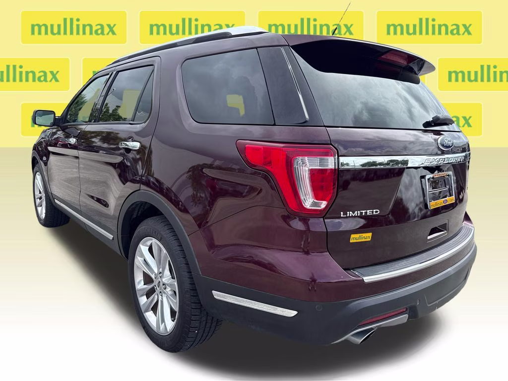 2018 Burgundy Velvet Metallic Tinted Clearcoat Ford Explorer Limited FWD SUV