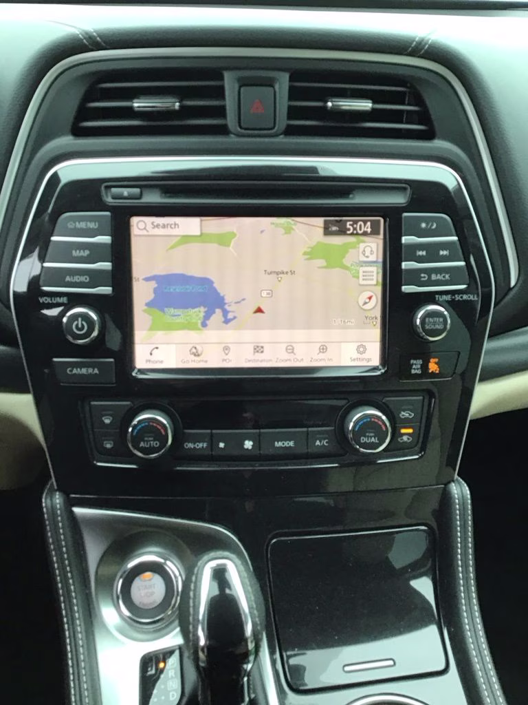 2023 White Nissan Maxima Platinum FWD Sedan