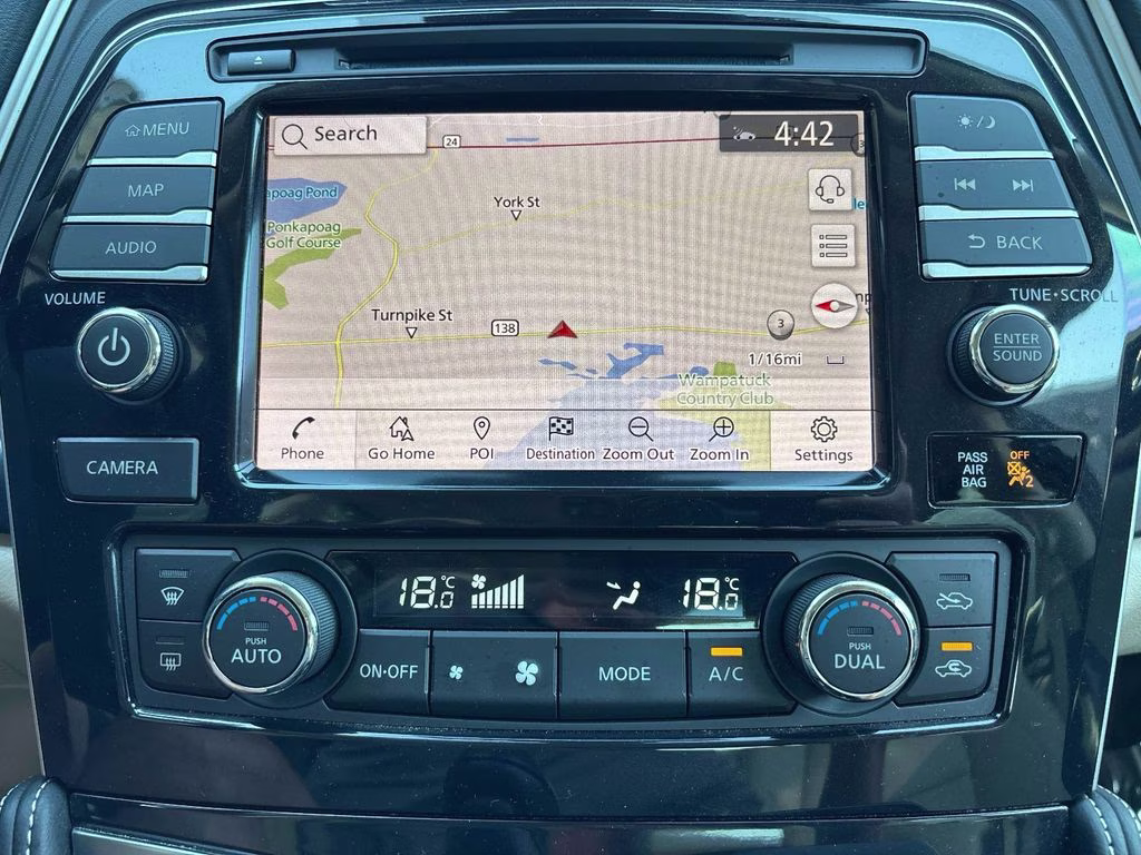 2023 White Nissan Maxima Platinum FWD Sedan