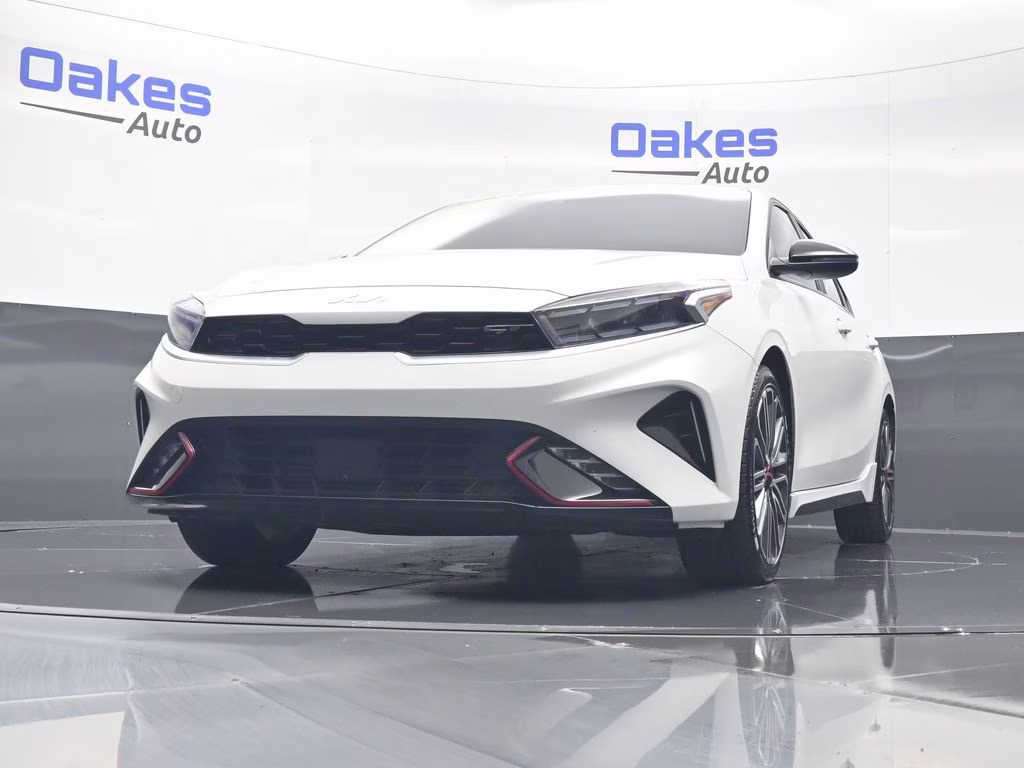 2023 Snow White Pearl Kia Forte GT FWD Sedan
