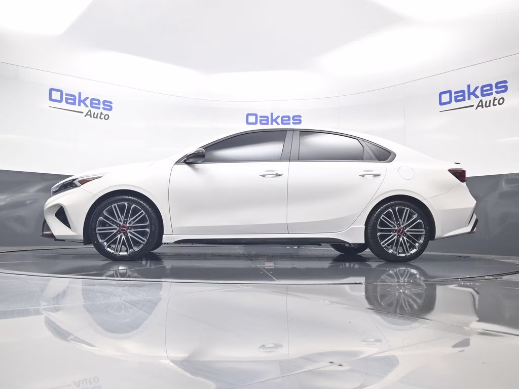 2023 Snow White Pearl Kia Forte GT FWD Sedan