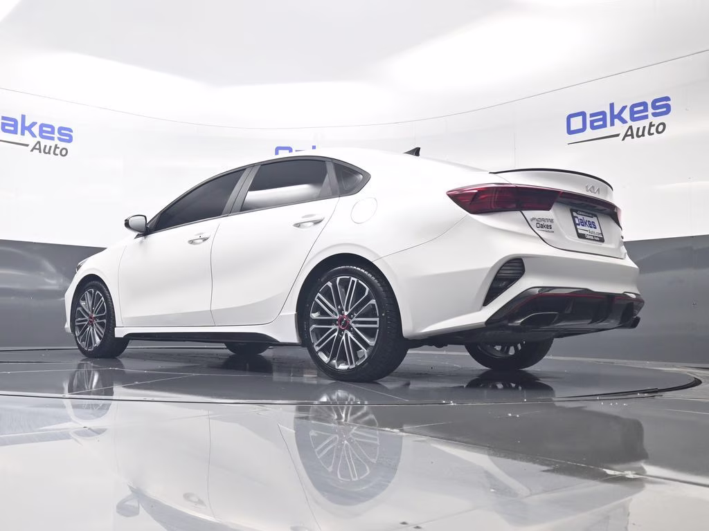 2023 Snow White Pearl Kia Forte GT FWD Sedan