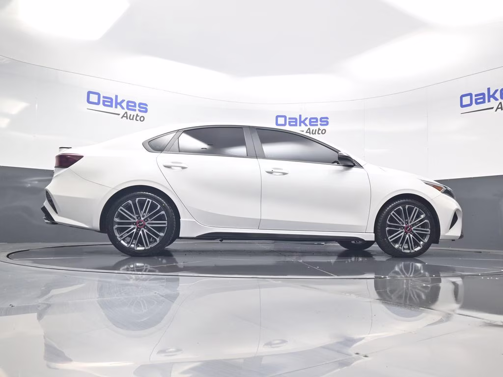 2023 Snow White Pearl Kia Forte GT FWD Sedan