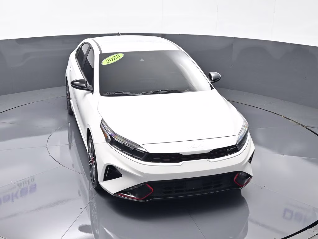 2023 Snow White Pearl Kia Forte GT FWD Sedan