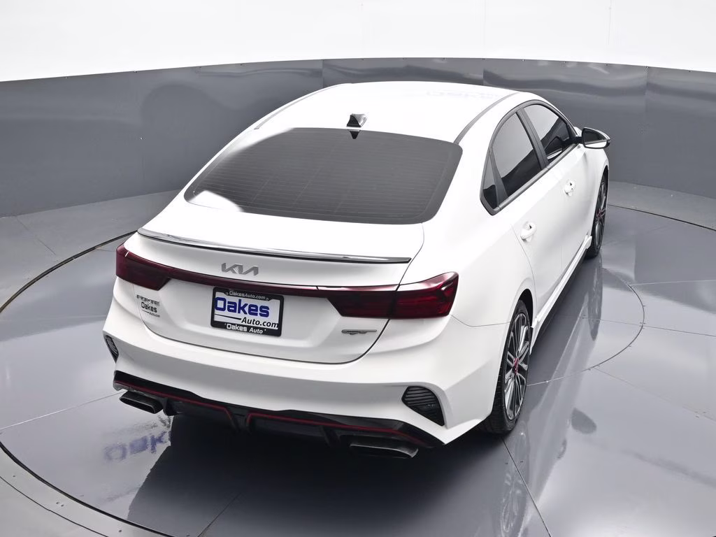 2023 Snow White Pearl Kia Forte GT FWD Sedan