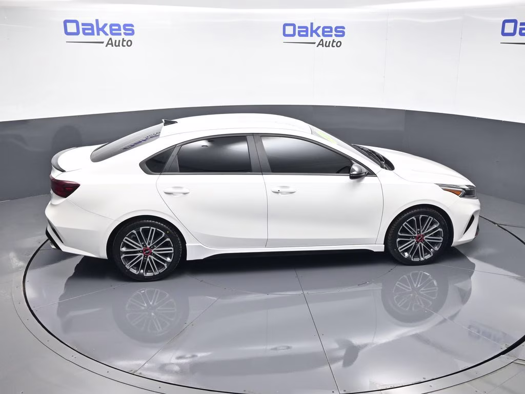 2023 Snow White Pearl Kia Forte GT FWD Sedan