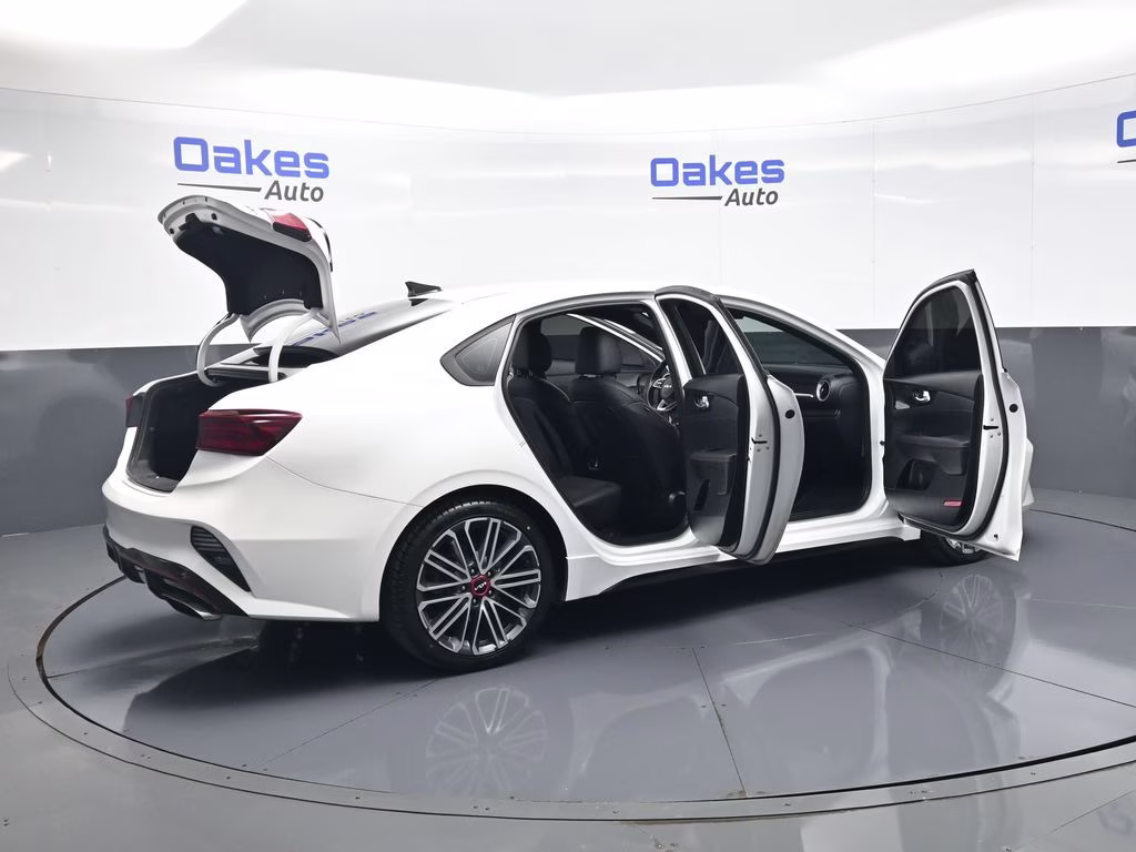 2023 Snow White Pearl Kia Forte GT FWD Sedan