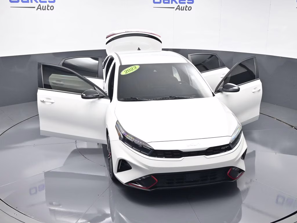 2023 Snow White Pearl Kia Forte GT FWD Sedan
