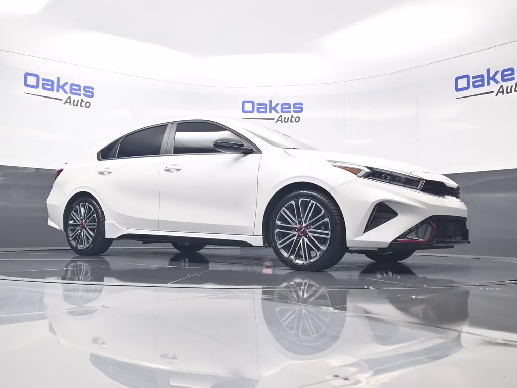 2023 Snow White Pearl Kia Forte GT FWD Sedan
