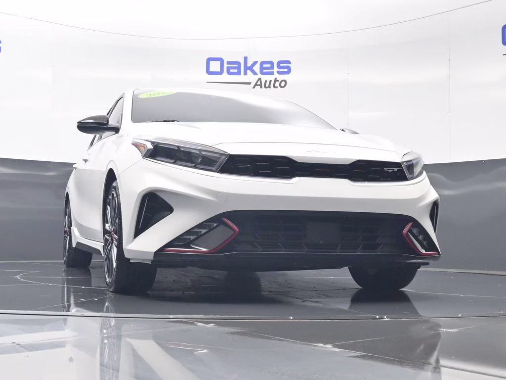2023 Snow White Pearl Kia Forte GT FWD Sedan