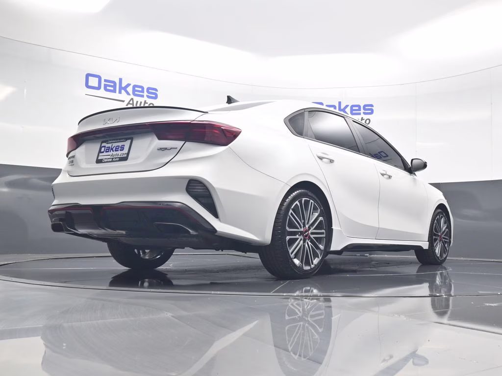 2023 Snow White Pearl Kia Forte GT FWD Sedan