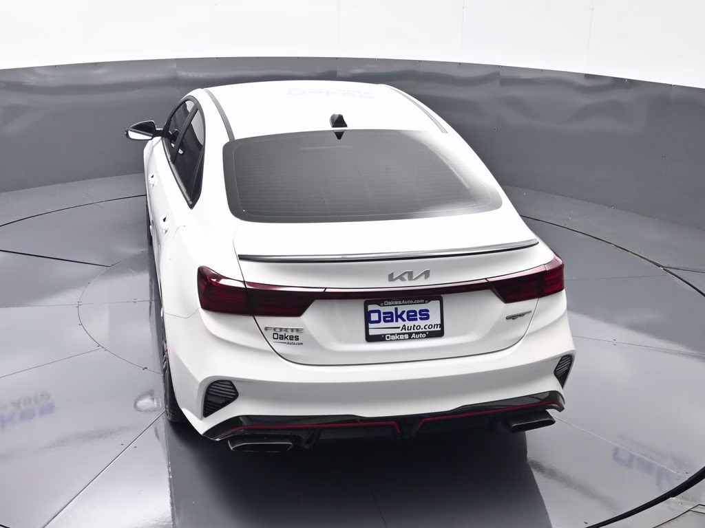 2023 Snow White Pearl Kia Forte GT FWD Sedan