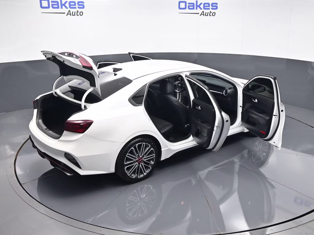 2023 Snow White Pearl Kia Forte GT FWD Sedan