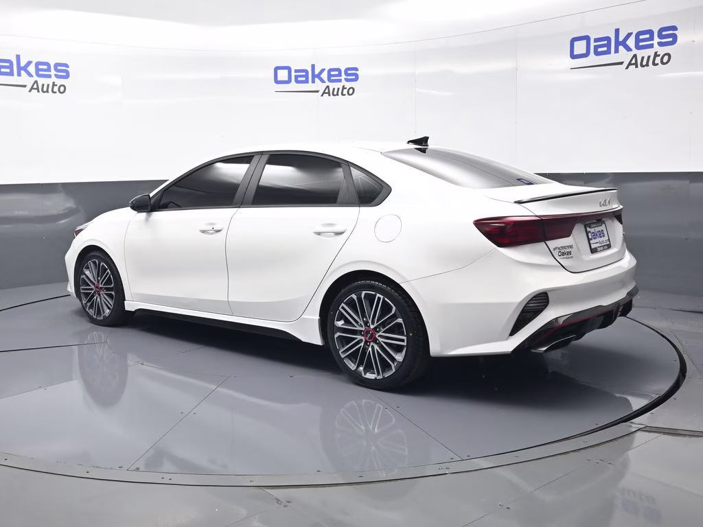 2023 Snow White Pearl Kia Forte GT FWD Sedan