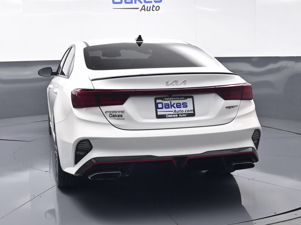 2023 Snow White Pearl Kia Forte GT FWD Sedan
