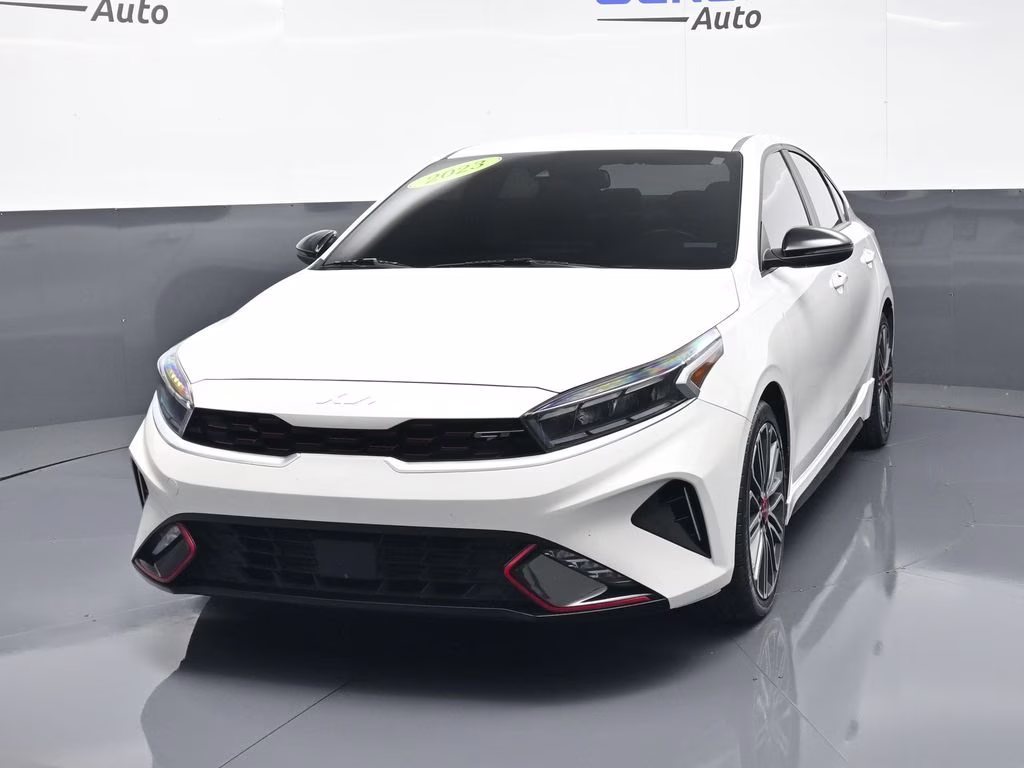 2023 Snow White Pearl Kia Forte GT FWD Sedan