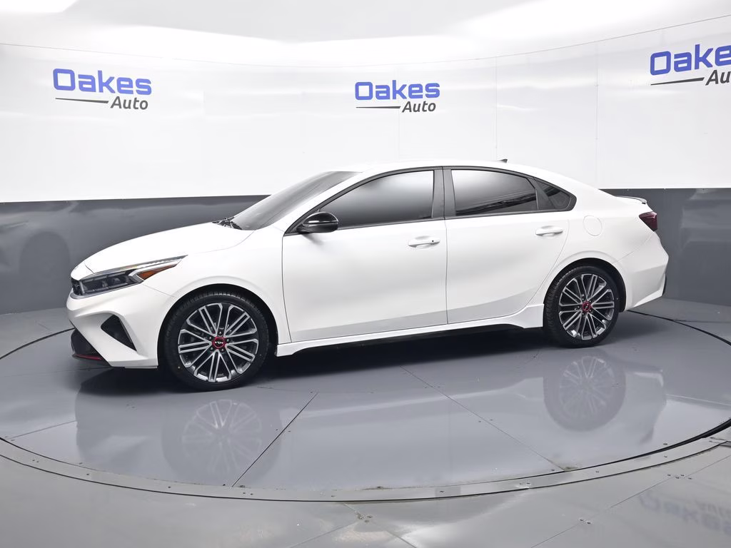 2023 Snow White Pearl Kia Forte GT FWD Sedan