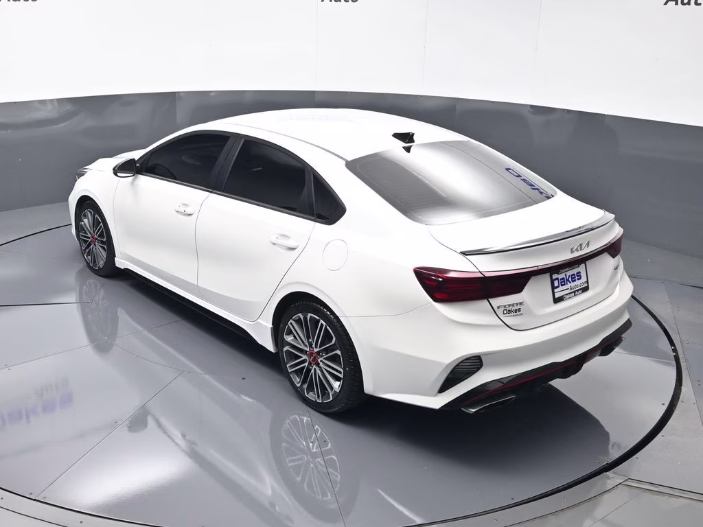 2023 Snow White Pearl Kia Forte GT FWD Sedan