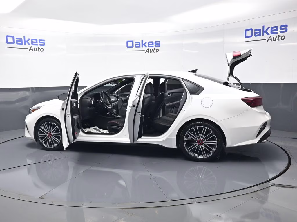 2023 Snow White Pearl Kia Forte GT FWD Sedan