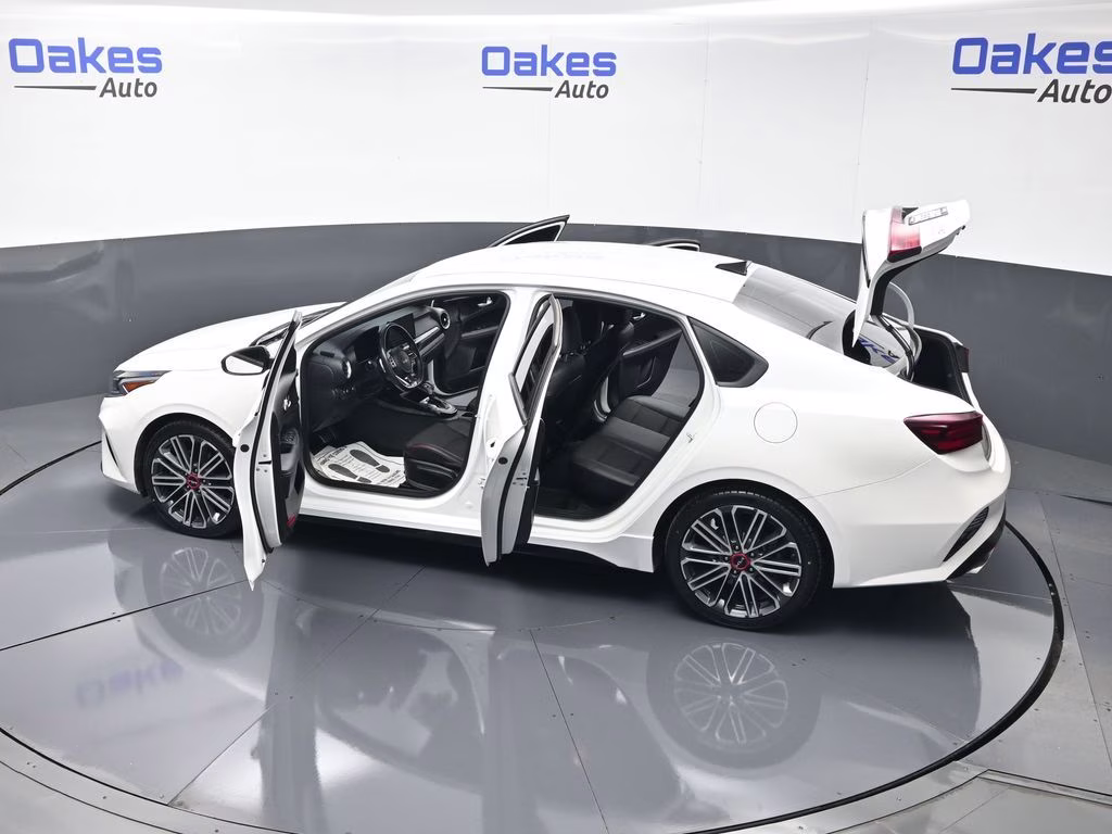 2023 Snow White Pearl Kia Forte GT FWD Sedan