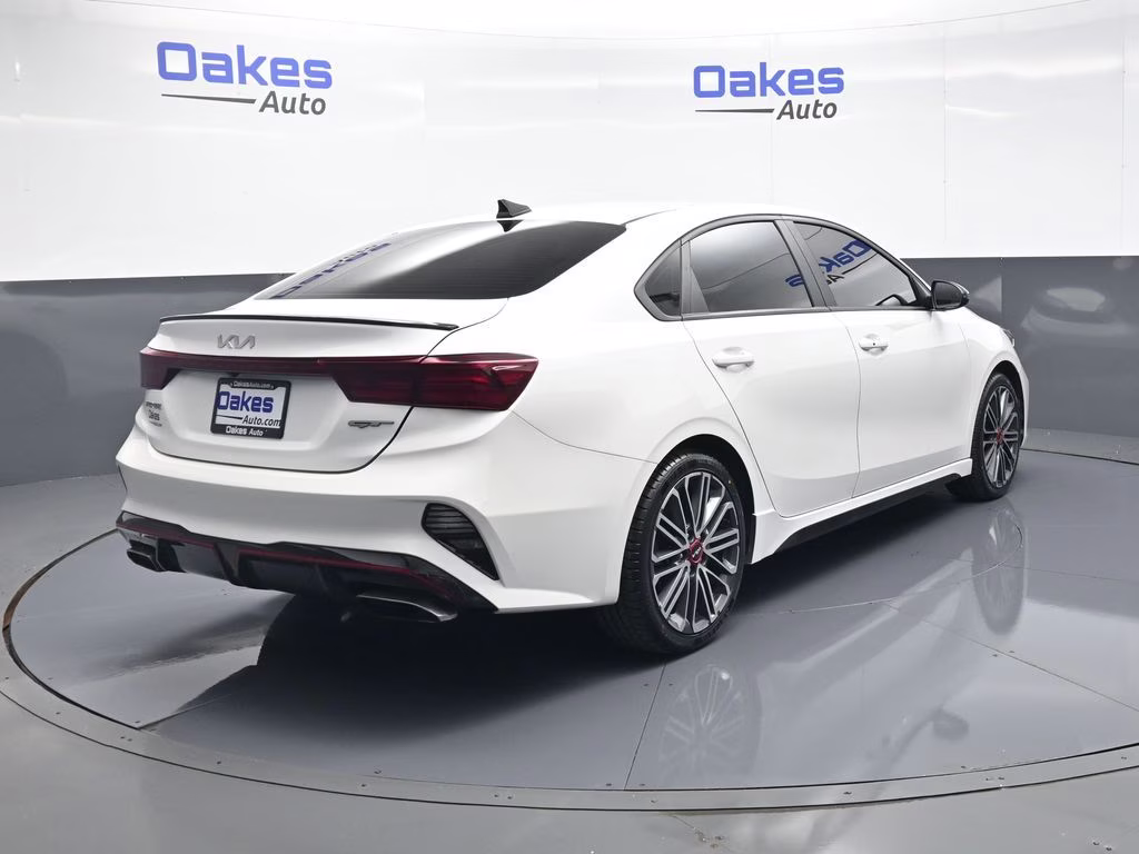 2023 Snow White Pearl Kia Forte GT FWD Sedan