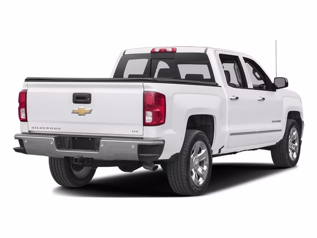 2017 Summit White Chevrolet Silverado 1500 LTZ 4X4 Truck