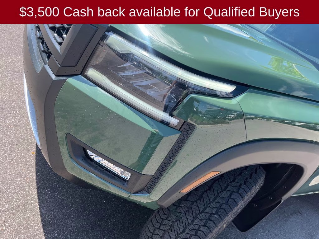 2026 Tactical Green Metallic Nissan Frontier PRO-4X 4X4 Truck