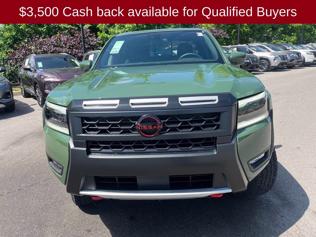 2026 Tactical Green Metallic Nissan Frontier PRO-4X 4X4 Truck