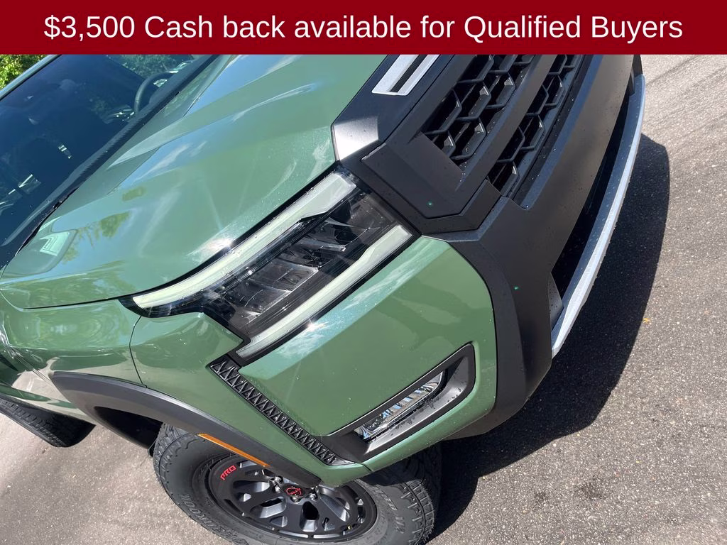 2026 Tactical Green Metallic Nissan Frontier PRO-4X 4X4 Truck