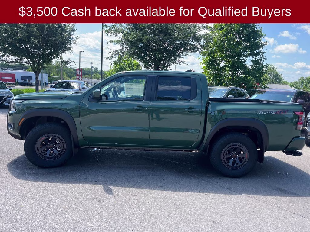 2026 Tactical Green Metallic Nissan Frontier PRO-4X 4X4 Truck