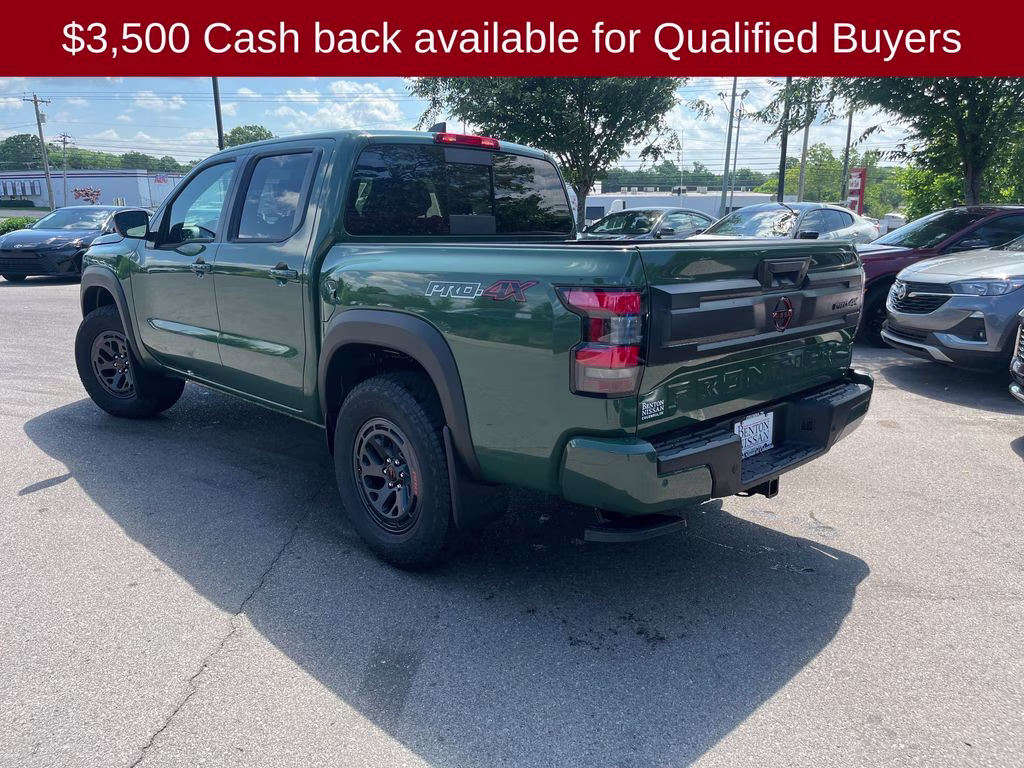 2026 Tactical Green Metallic Nissan Frontier PRO-4X 4X4 Truck