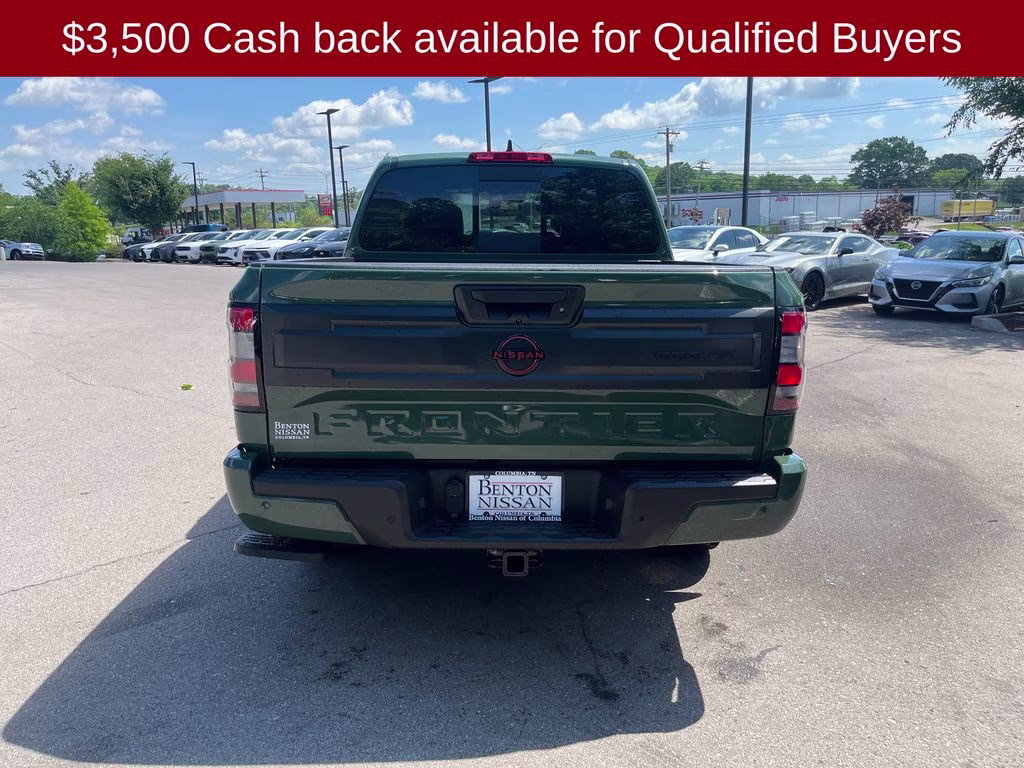 2026 Tactical Green Metallic Nissan Frontier PRO-4X 4X4 Truck