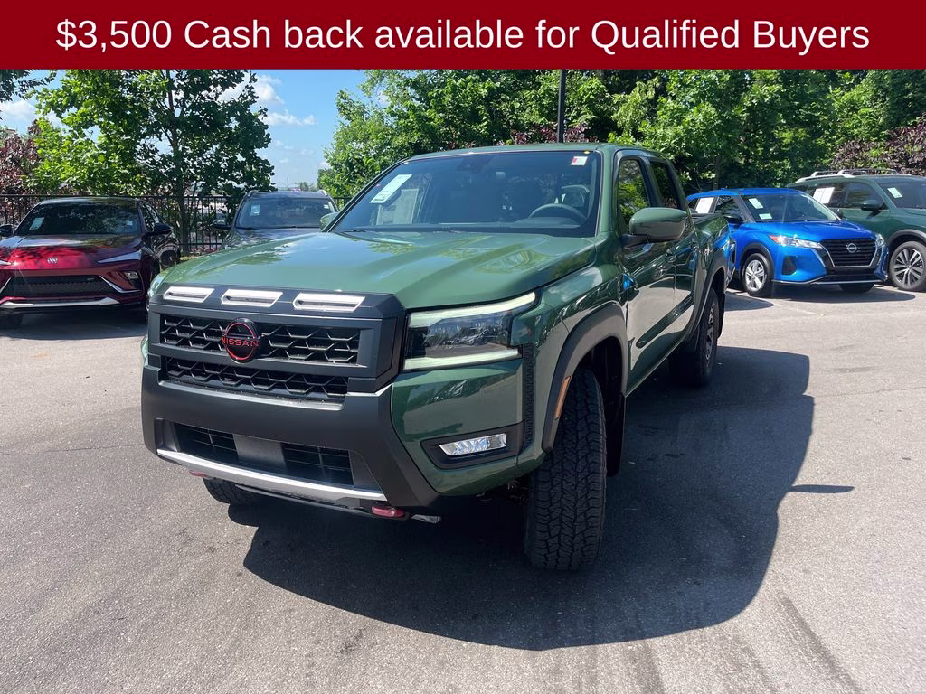 2026 Tactical Green Metallic Nissan Frontier PRO-4X 4X4 Truck
