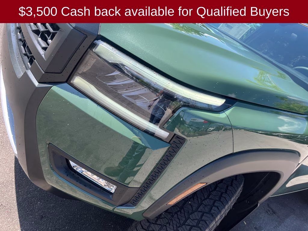 2026 Tactical Green Metallic Nissan Frontier PRO-4X 4X4 Truck
