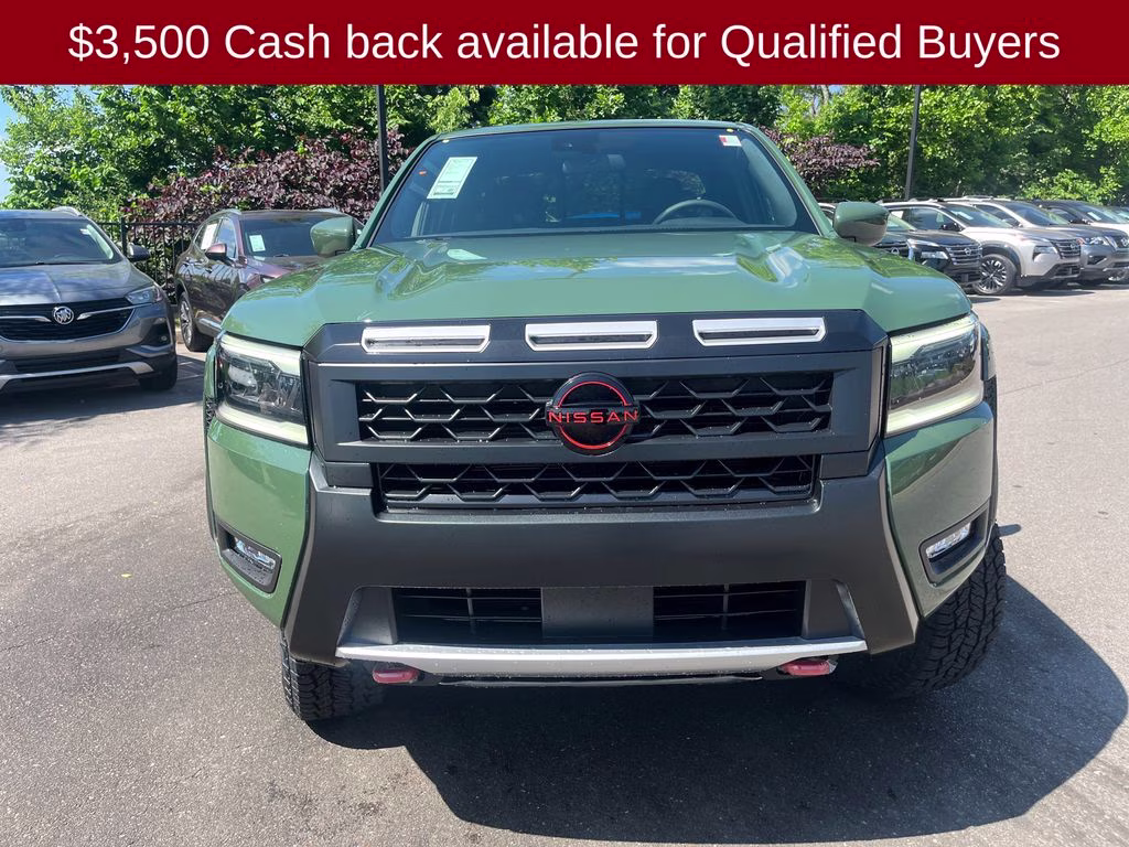 2026 Tactical Green Metallic Nissan Frontier PRO-4X 4X4 Truck