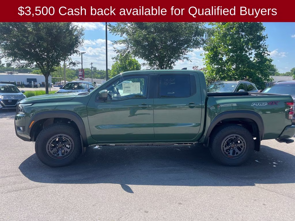 2026 Tactical Green Metallic Nissan Frontier PRO-4X 4X4 Truck