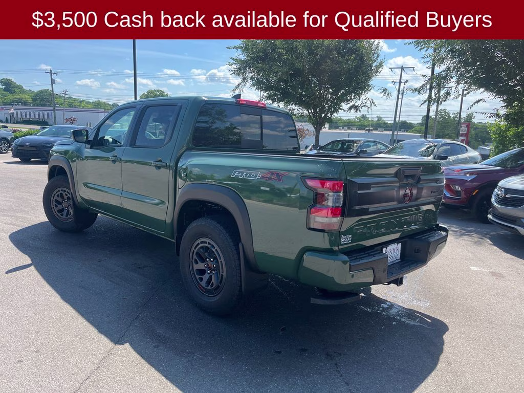 2026 Tactical Green Metallic Nissan Frontier PRO-4X 4X4 Truck