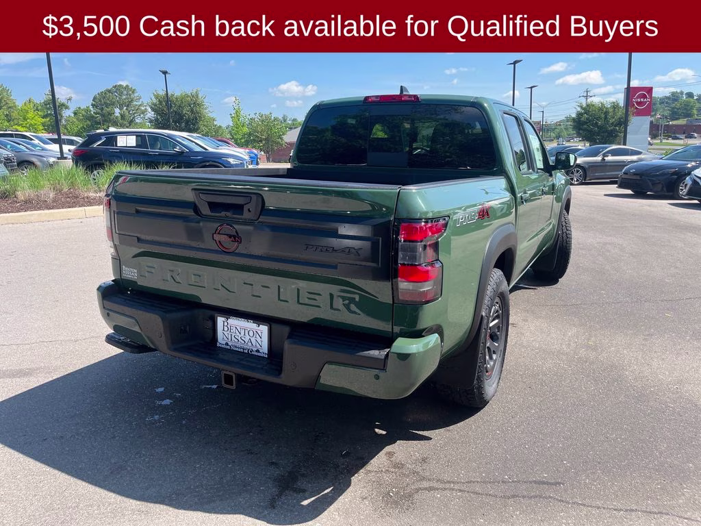 2026 Tactical Green Metallic Nissan Frontier PRO-4X 4X4 Truck