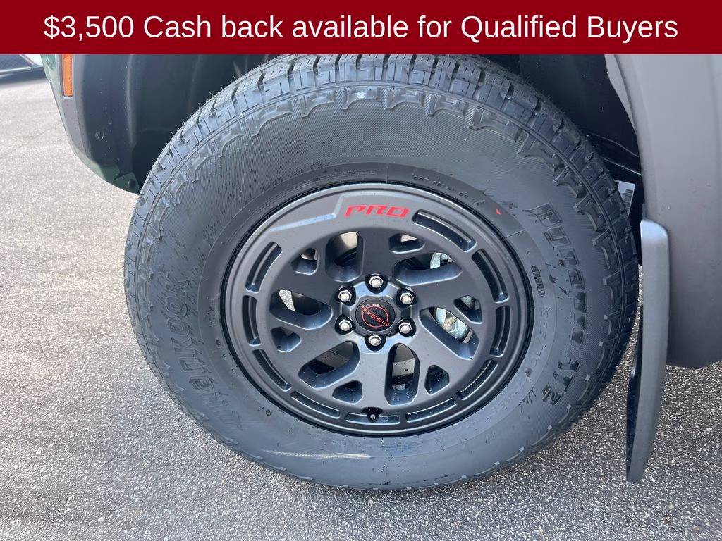 2026 Tactical Green Metallic Nissan Frontier PRO-4X 4X4 Truck